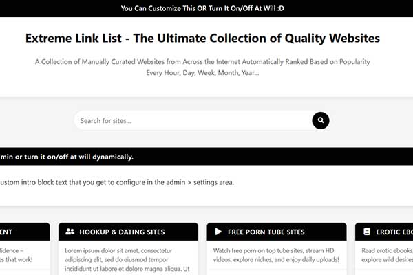 Website Front-End